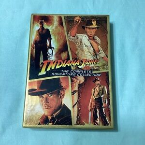 Indiana Jones Lucas Films Set of 4 DVD Adventure Collection